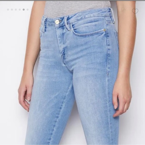 NWT Revolve Frame Le One Skinny Midrise Jeans in Caspio Size 2 (29-34) - Picture 3 of 16